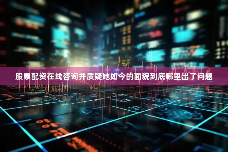 股票配资在线咨询并质疑她如今的面貌到底哪里出了问题